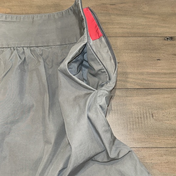 J. Crew Gray Flare Skirt Size 12 - Picture 5 of 7
